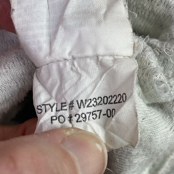 prAna Women’s Hoodie Small Gray Textured Knit Organic Cotton W23202220 Pullover - Picture 10 of 15